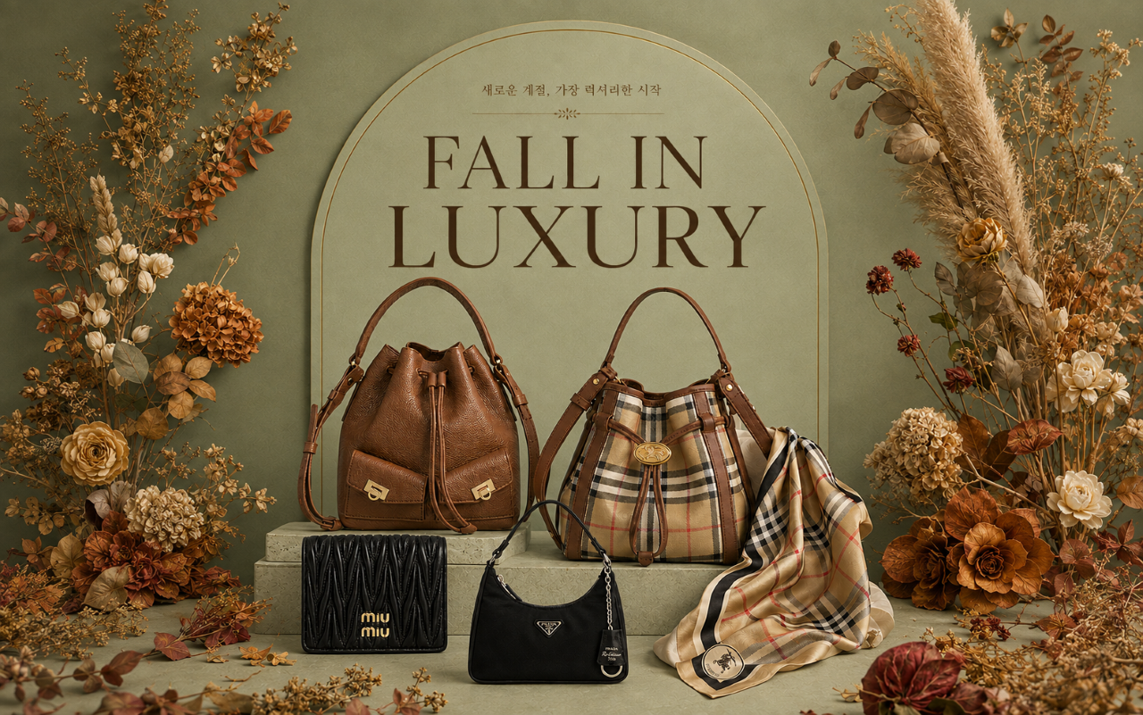 새로운 계절, 가장 럭셔리한 시작 - FALL IN LUXURY