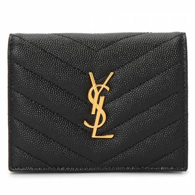 생로랑(SAINT LAURENT PARIS) 모노그램 마틀라세 여성 카드지갑 668290 BOWA1 1000