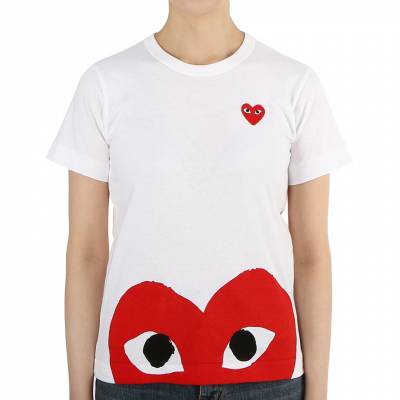 꼼데가르송(COMME DES GARCONS) 레드와펜 반하트 여성 반팔티셔츠 AZ T033 051 1