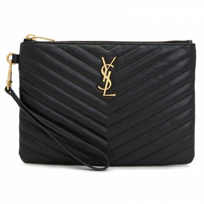 생로랑(SAINT LAURENT PARIS) 모노그램 마틀라세 여성 클러치 379039 CWU01 1000