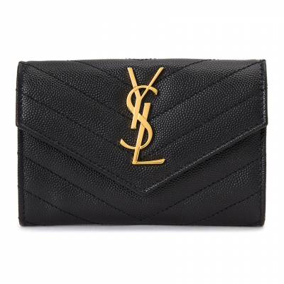 생로랑(SAINT LAURENT PARIS) 모노그램 엔벨롭 여성 카드지갑 414404 BOW01 1000