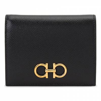 페라가모(FERRAGAMO) 간치니 여성 반지갑 22 D780 NERO 0726512