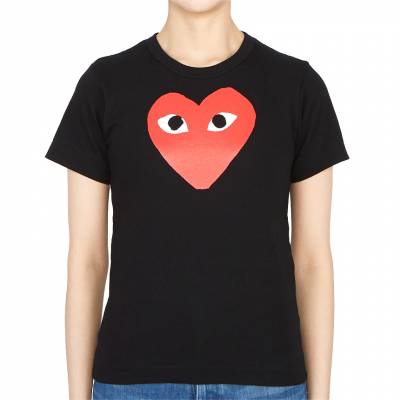 꼼데가르송(COMME DES GARCONS) 레드와펜 여자 반팔티셔츠 AZ T111 051 1