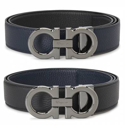 페라가모(FERRAGAMO) 간치니 남성 양면 벨트 (프리컷팅) 67 9710 00 0687611