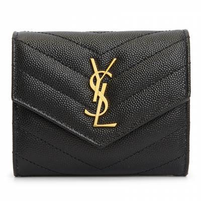 생로랑(SAINT LAURENT PARIS) 카산드라 마틀라세 여자 반지갑 692061 BOW01 1000
