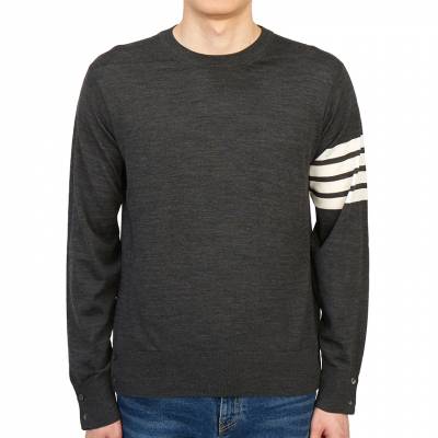 톰브라운(THOM BROWNE) 남성 니트 MKA002A Y1014 022