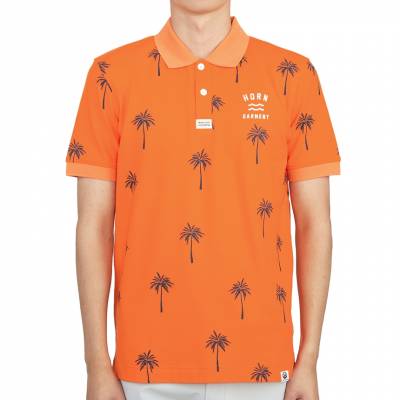 혼가먼트(HORN GARMENT) 골프웨어 남성 반팔티셔츠 HCM 2A AP18 ORANGE
