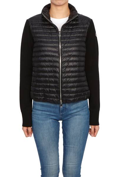 몽클레어(MONCLER) 여성 울 패딩 집업 가디건 9B00017 M1131 999