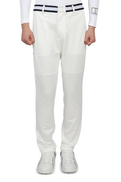 혼가먼트(HORN GARMENT) 골프웨어 브랜든 테크 남자 치노 팬츠 HCM 3A AT01 WHITE