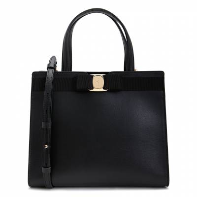 페라가모(FERRAGAMO) 바라 보우 여성 토트백 21 I290 NERO 0734058