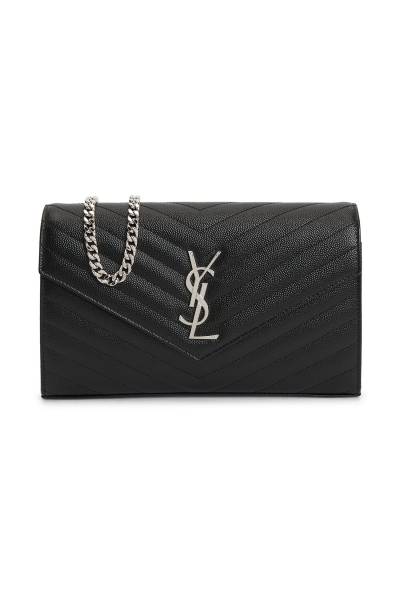 생로랑(SAINT LAURENT PARIS) 모노그램 마틀라세 여성 체인 숄더백 377828 BOW02 1000