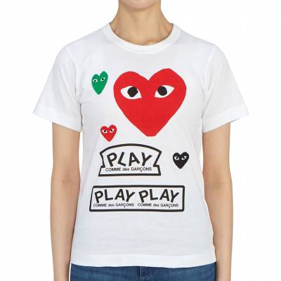 꼼데가르송(COMME DES GARCONS) 꼼데가르송 여성 반팔티셔츠 AZ T279 051 1 AZ T279 051 1