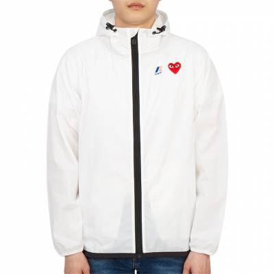꼼데가르송(COMME DES GARCONS) X 까웨 후드 레인 자켓 (남여공용) AZ J501 051 3