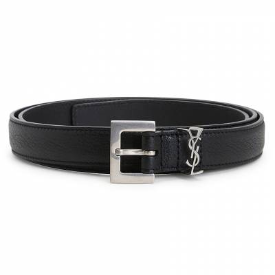 생로랑(SAINT LAURENT PARIS) 모노그램 남성 벨트 612616 BRM0E 1000