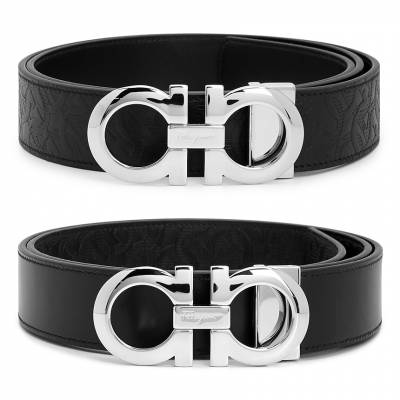 페라가모(FERRAGAMO) 더블 간치니 남자 양면 캐쥬얼벨트 (프리컷팅) 67 5542 111 0724127