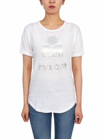 이자벨마랑(ISABEL MARANT) 콜디 여자 반팔티셔츠 TS0004FA A1N10E 20WH