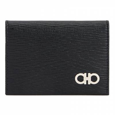 페라가모(FERRAGAMO) 간치니 남성 카드지갑 66 A062 NERO 0685949