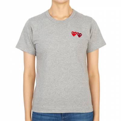 꼼데가르송(COMME DES GARCONS) 더블와펜 여성 반팔티셔츠 AZ T225 051 3