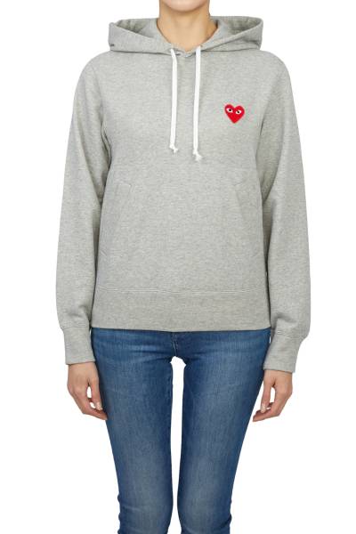 꼼데가르송(COMME DES GARCONS) 레드하트와펜 여자 후드 긴팔 맨투맨 티셔츠 AZ T169 051 1
