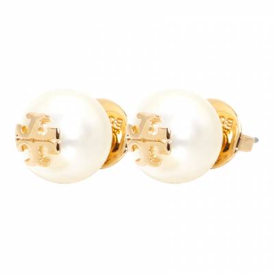 토리버치(TORYBURCH) 크리스탈 펄 스터드 여자 귀걸이 11165514 110