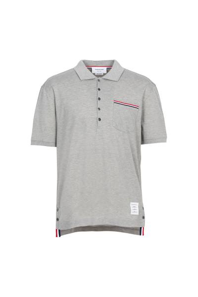 톰브라운(THOM BROWNE) 남성 카라 반팔티셔츠 MJP022A 01455 055