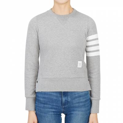 톰브라운(THOM BROWNE) 여성 맨투맨 FJT002A 00535 055