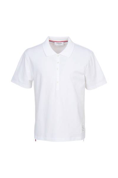 톰브라운(THOM BROWNE) 남성 카라 반팔티셔츠 MJP052A 00042 100