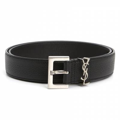 생로랑(SAINT LAURENT PARIS) 모노그램 남성 벨트 634440 DTI0E 1000