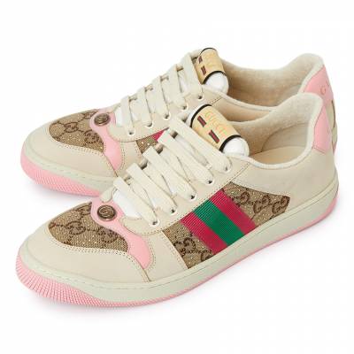 구찌(GUCCI) 스크리너 크리스탈 여자 스니커즈 677423 9SFR0 2587