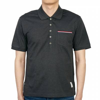 톰브라운(THOM BROWNE) 남성 카라 반팔티셔츠 MJP022A 01455 025