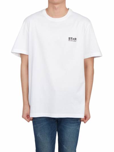 골든구스(GOLDEN GOOSE) 남성 반팔티셔츠 GMP01220 P000879 10283