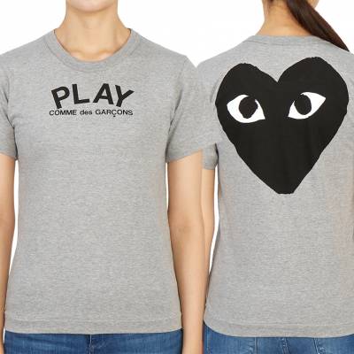 꼼데가르송(COMME DES GARCONS) 로고 여자 반팔티셔츠 AZ T071 051 1