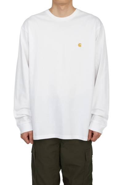 칼하트윕(CARHARTT WIP) 체이스 남성 긴팔티셔츠 I026392 00RXX