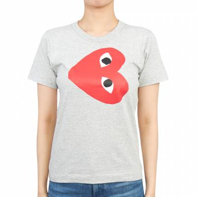 꼼데가르송(COMME DES GARCONS) 레드하트와펜 여자 반팔티셔츠 AZ T263 051 1