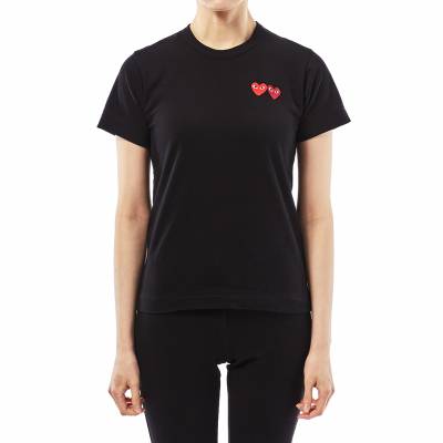 꼼데가르송(COMME DES GARCONS) 더블와펜 여성 반팔티셔츠 AZ T225 051 1