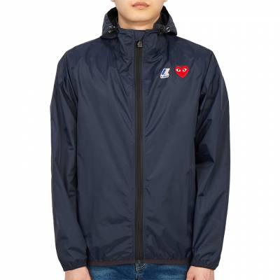 꼼데가르송(COMME DES GARCONS) X 까웨 후드 레인 자켓 (남여공용) AZ J501 051 1