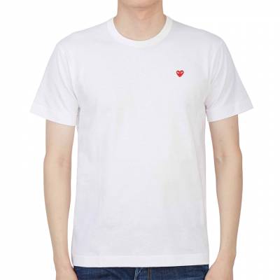 꼼데가르송(COMME DES GARCONS) 미니 레드와펜 남성 반팔티셔츠 AZ T304 051 2