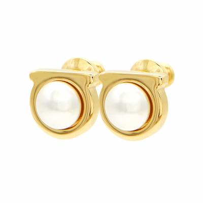 페라가모(FERRAGAMO) 간치니 펄 여성 귀걸이 76 0121 001 0696454
