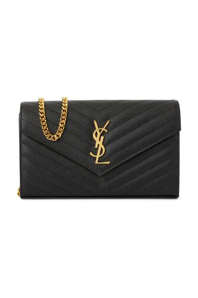 생로랑(SAINT LAURENT PARIS) 모노그램 마틀라세 여성 체인 숄더백 377828 BOW01 1000