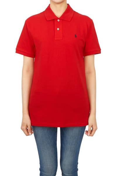 폴로랄프로렌키즈(RALPH LAUREN KIDS) 카라 반팔티셔츠 (성인착용가능) 323547926007 RED
