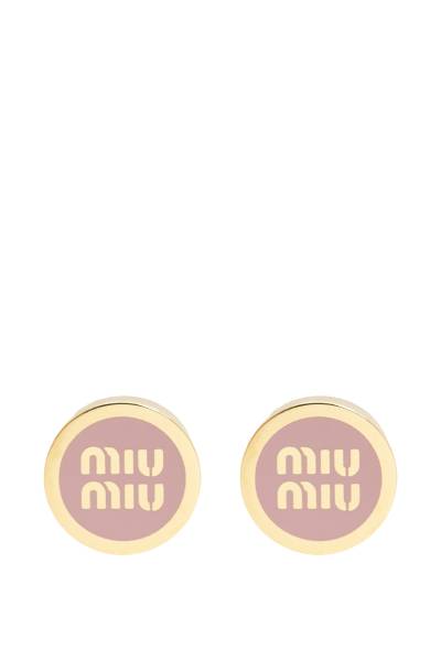 미우미우(MIUMIU) 레터링 로고 여자 귀걸이 5JO912 2F6T F0615
