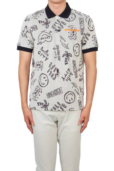 혼가먼트(HORN GARMENT) 골프웨어 남성 카라 반팔티셔츠 HCM 3A AP04 WHITE