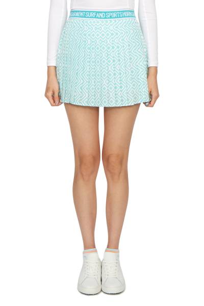혼가먼트(HORN GARMENT) 골프웨어 여성 미니 플리츠 스커트 HCW 3A AE05 MINT