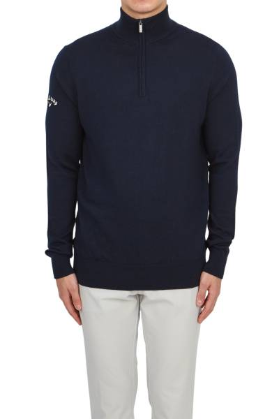 캘러웨이(CALLAWAY) 골프웨어 남성 반집업 니트 CGGS80Z3 401