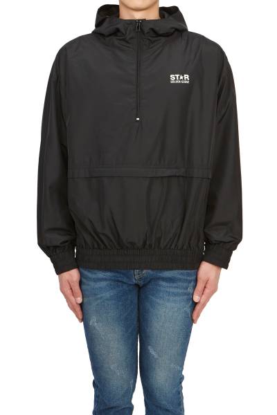 골든구스(GOLDEN GOOSE) 남성 후드 아노락 점퍼 GUP01521 P001266 90100