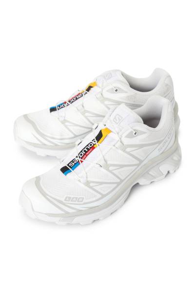 살로몬(SALOMON) XT-6 화이트 스니커즈 (남여공용) L41252900 XT 6