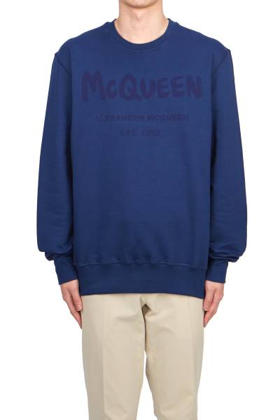 알렉산더맥퀸(ALEXANDER MCQUEEN) 남성 맨투맨 688713 QVZ81 0943