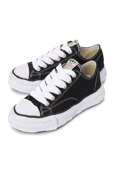 메종미하라야스히로(MAISON MIHARA YASUHIRO) 피터슨 오리지널 솔 스니커즈 (남여공용) A11FW702 BLACK