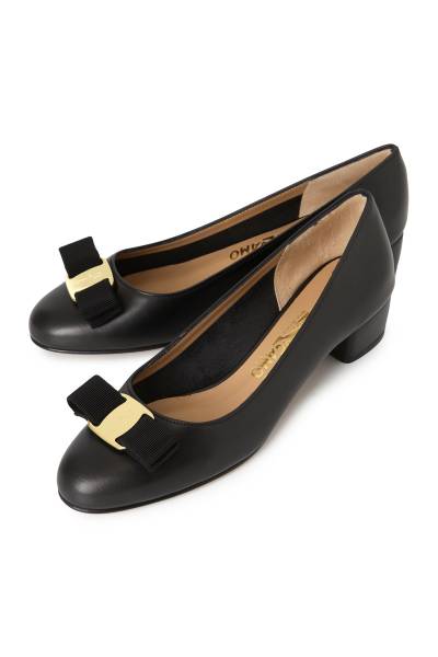 페라가모(FERRAGAMO) 바라 보우 여성 펌프스 (발볼 C) VARA 1 NERO 0765658