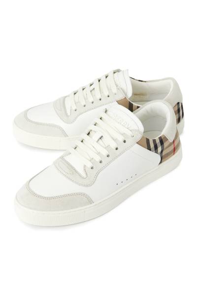 버버리(BURBERRY) 체크 남성 스니커즈 STEVIE 8069089